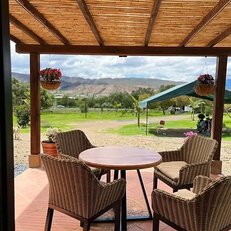 Cabanas Villa Celeste Villa de Leyva Exterior photo