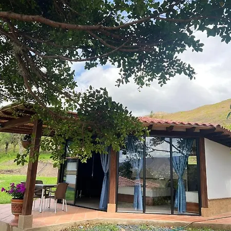 Cabanas Villa Celeste Villa de Leyva Exterior photo