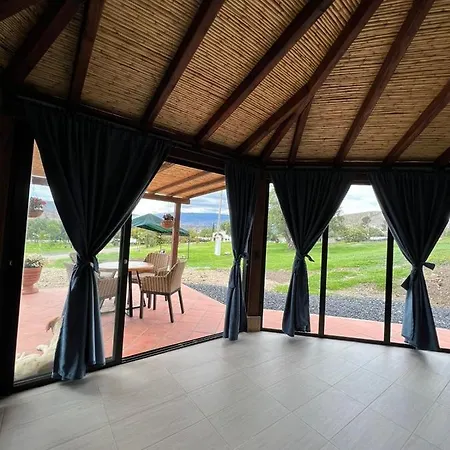 Cabanas Villa Celeste Villa de Leyva Exterior photo